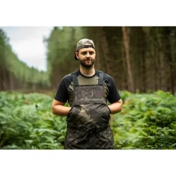 Salopette Homme Nash Zero Tolerance Helluva Waterproof - Camo