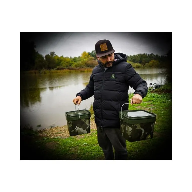 Seau Pro Elite Baits Camouflaje Bucket