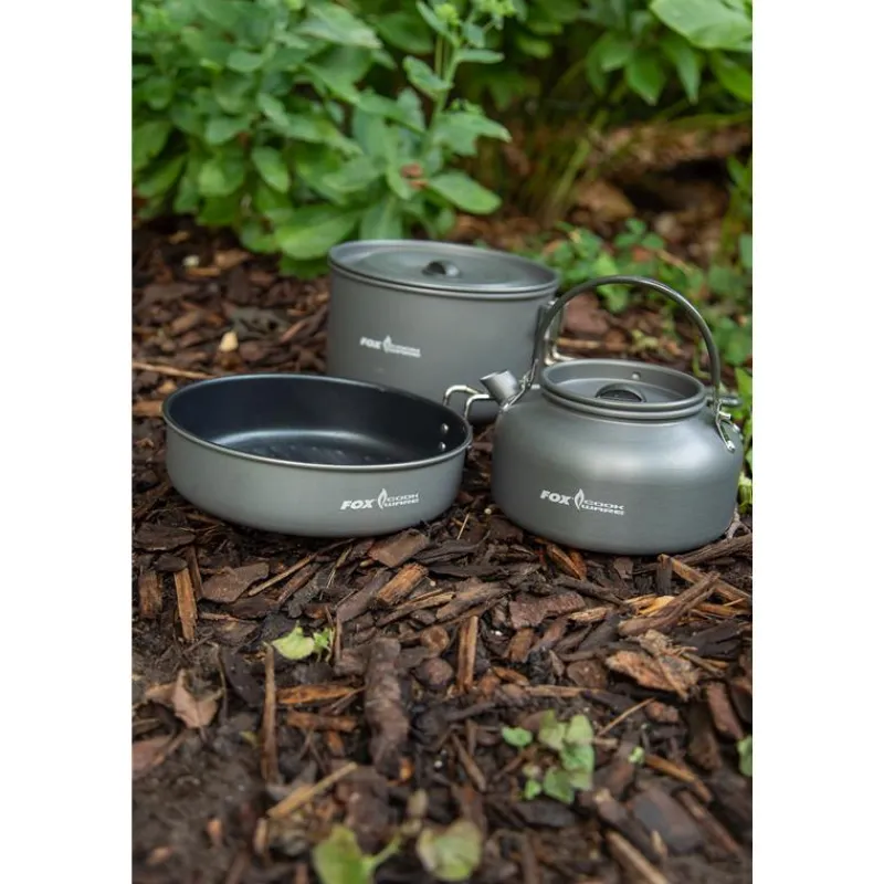 Fox Bivouac^Set De Cuisson Cookware 3 Piece Cook Set