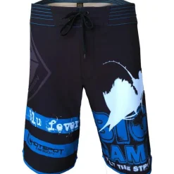 Short De Bain Homme Hot Spot Design Boardshort Big Game - Noir/Bleu