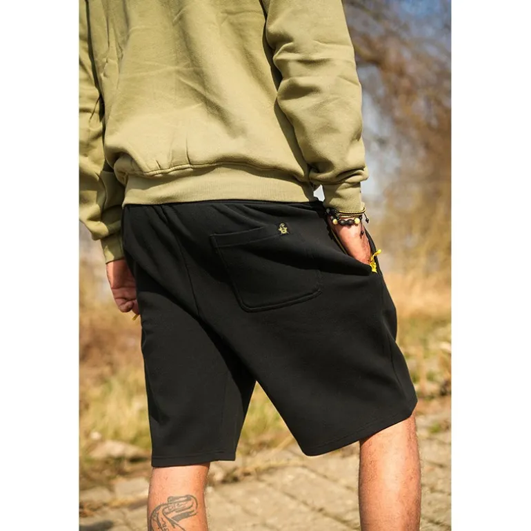 Short Homme Black Cat Jogger Shorts - Noir