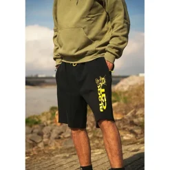 Short Homme Black Cat Jogger Shorts - Noir