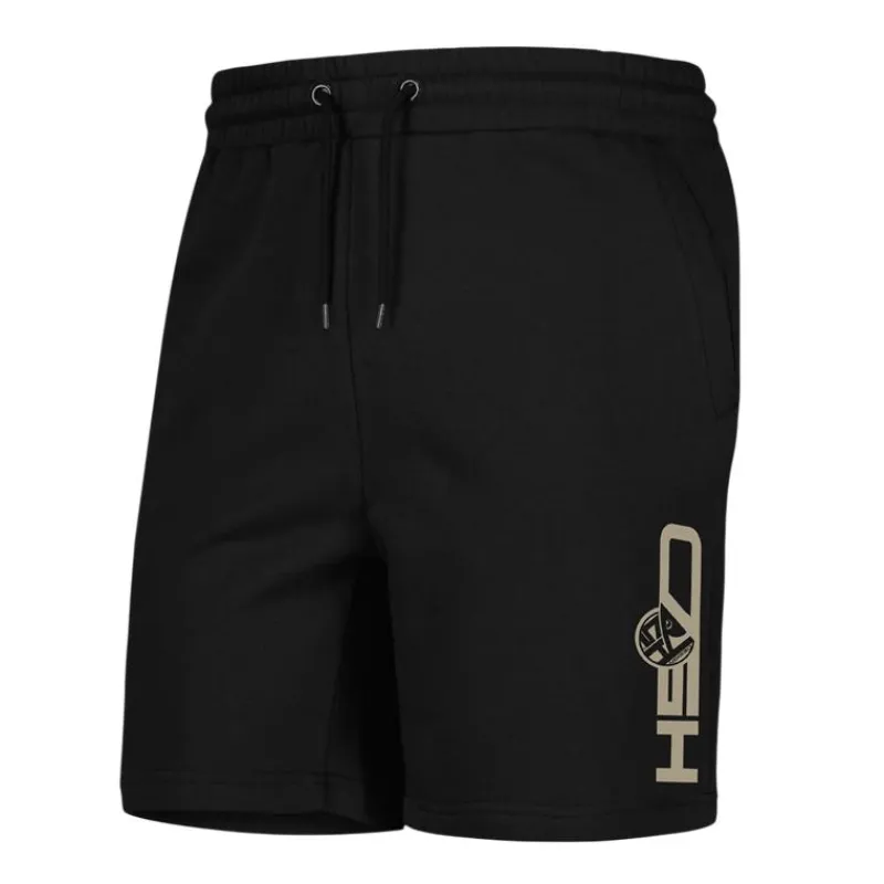 Hot Spot Design Pantalons, Salopettes & Shorts^Short Homme Hsd Logo Brown - Noir