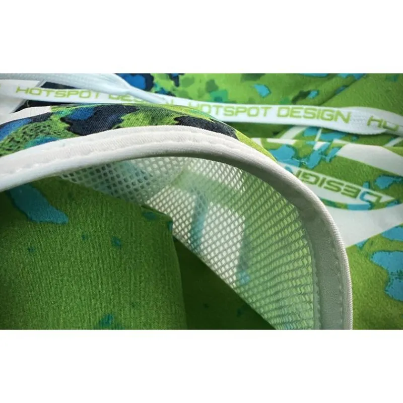 Hot Spot Design Pantalons, Salopettes & Shorts^Short Homme Ocean Performance Dorado - Vert/Jaune