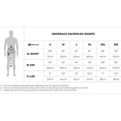 Ridge Monkey Pantalons, Salopettes & Shorts^Short Homme Apearel Dropback Microflex Shorts - Gris