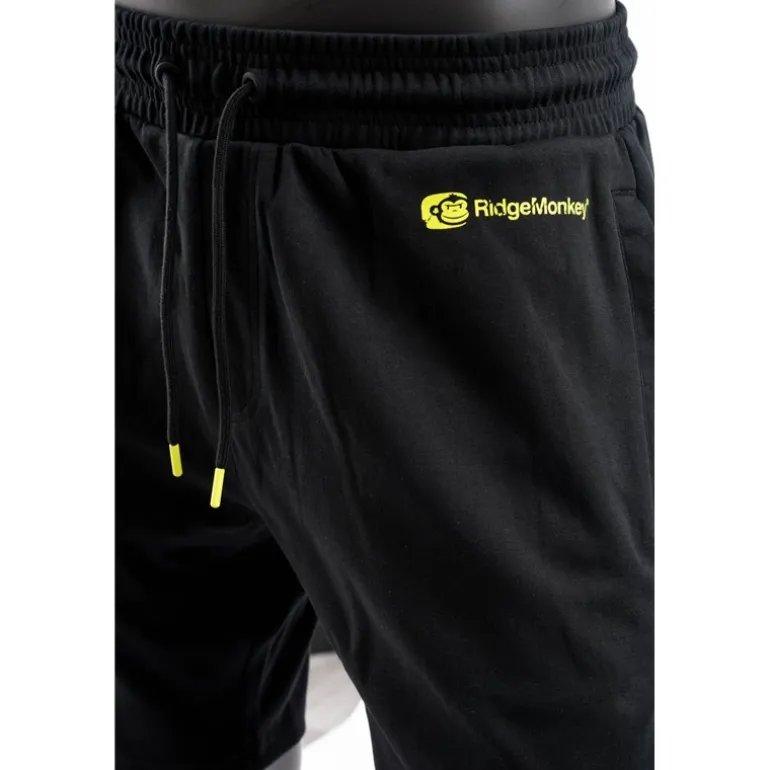 Short Homme Ridge Monkey Apearel Lightweight Classic Jogger Shorts - Noir