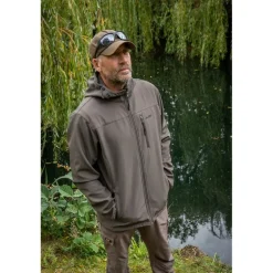 Softshell Homme Avid Carp Thermite Softshell Jacket - Kaki
