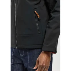 Softshell Homme Bermudes À Capuche Seaboard - Noir