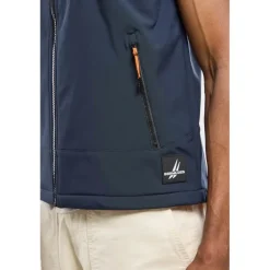 Softshell Sans Manche Homme Bermudes Seasalt - Navy
