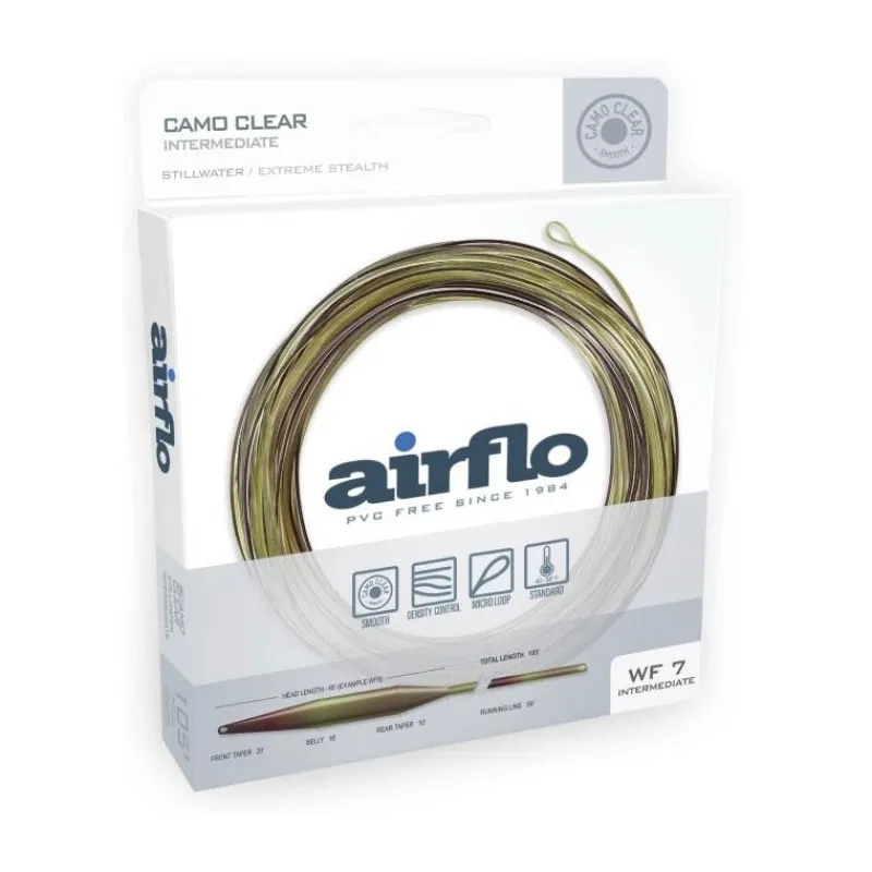 Airflo Soies Mouche - Backing^Soie Mouche Delta Clear Camo Intermediate