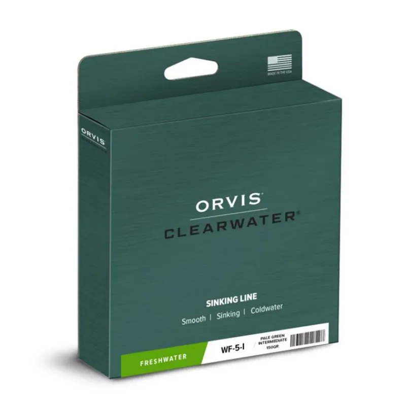 Orvis Soies Mouche - Backing^Soie Clearwater Intermédiaire / Plongeante S3 - S6