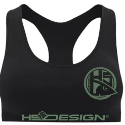 Sous Vetement Femme Hot Spot Design Sport Bra Green Logo - Noir