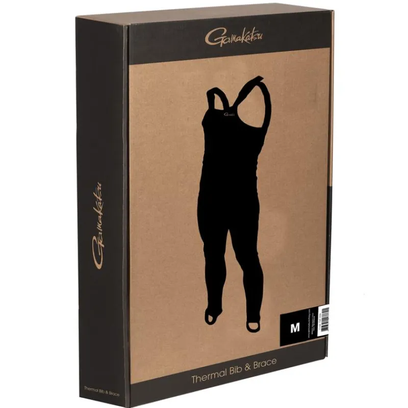 Gamakatsu Sous-Vêtements & Chaussettes^Sous-Vêtement Homme G-Thermal Bib & Brace - Noir