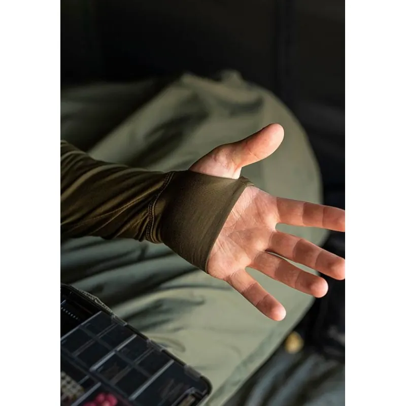 Korda Sous-Vêtements & Chaussettes^Sous Vêtement Homme Mock Neck Thermal Ls Shirt - Olive