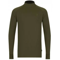 Korda Sous-Vêtements & Chaussettes^Sous Vêtement Homme Mock Neck Thermal Ls Shirt - Olive