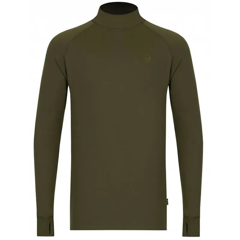 Korda Sous-Vêtements & Chaussettes^Sous Vêtement Homme Mock Neck Thermal Ls Shirt - Olive