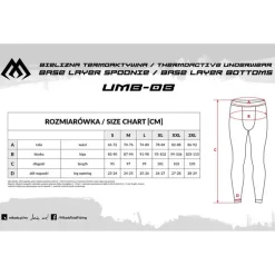 Sous-Vêtement Homme Mikado Thermoactive Underwear Base Layer Bottoms - Noir
