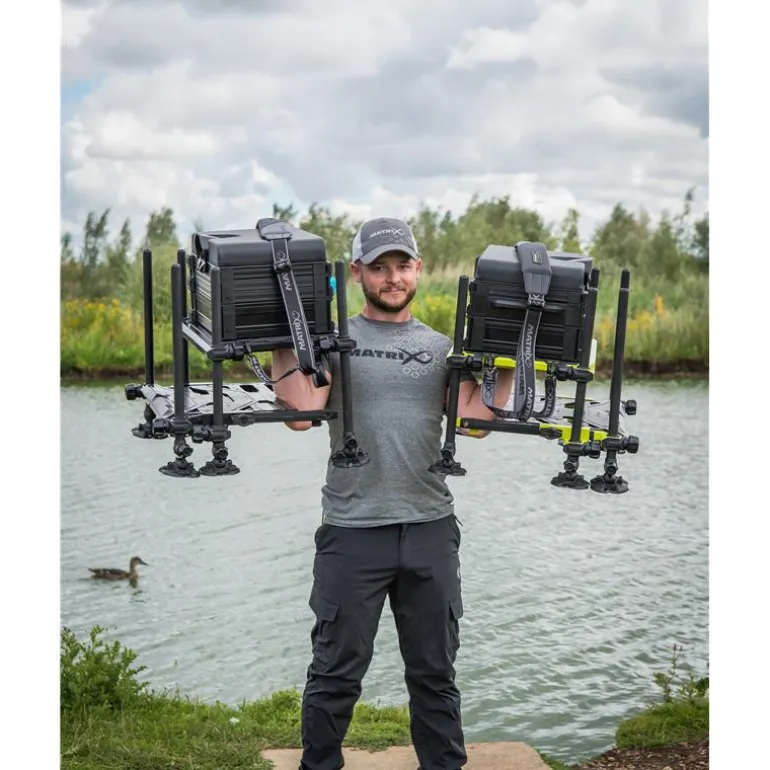 Station Fox Matrix F25 Pro Seatbox - Black Edition