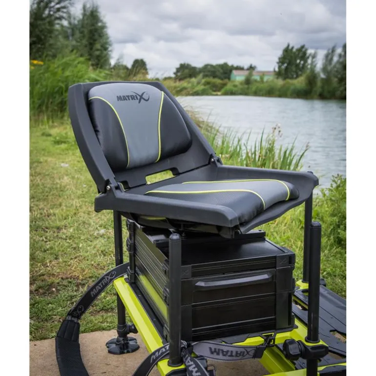 Station Fox Matrix F25 Pro Swivel Seatbox - Lime Edition