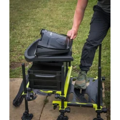 Station Fox Matrix F25 Pro Swivel Seatbox - Lime Edition