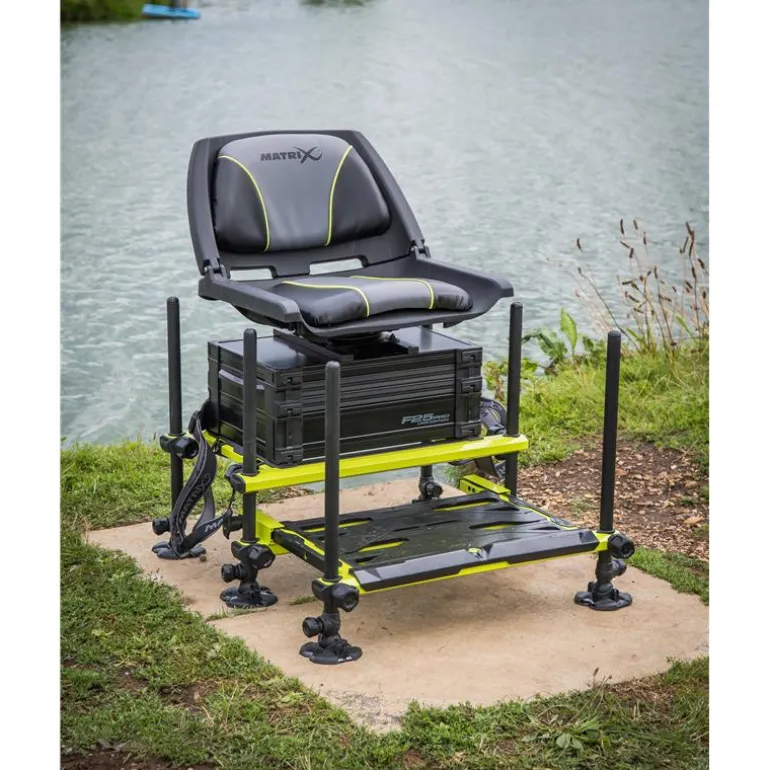 Station Fox Matrix F25 Pro Swivel Seatbox - Lime Edition