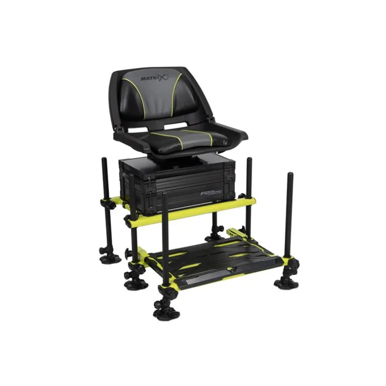 Station Fox Matrix F25 Pro Swivel Seatbox - Lime Edition
