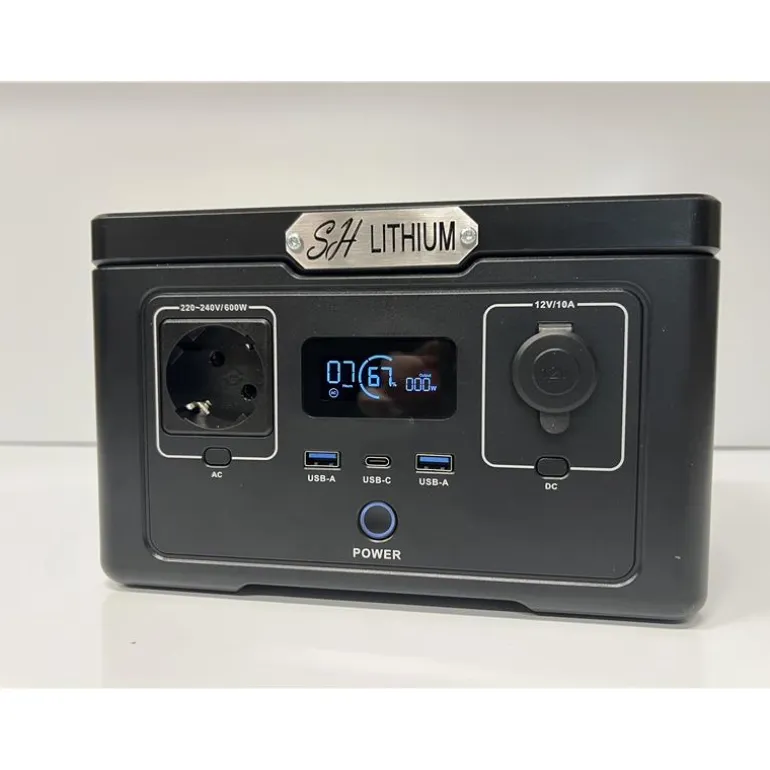 Station Portable Sh Lithium 600W