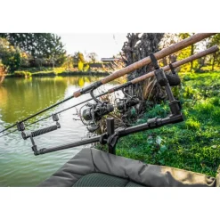 Korum Stations - Paniers Sièges^Support De Canne Xs Two Rod Arm & Rests