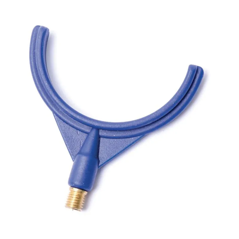 Leeda Supports De Cannes^Support De Canne Jumbo U Rest Brass Thread