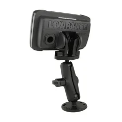 Support Horizontal Ram Mounts Pour Lowrance Hook²-4 Et Reveal 5 Boule B