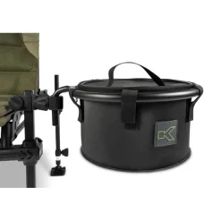 Korum Stations - Paniers Sièges^Support + Seau Any Chair Eva Bowl & Riddle