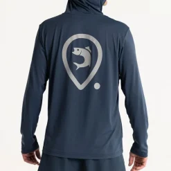 Adventer & Fishing Sweats & Polaires^Sweat Homme Golon Anti Uv À Capuche - Marine