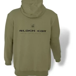 Sweat Homme Black Cat Hoodie - Kaki
