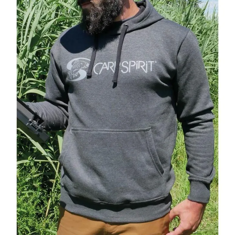 Sweat Homme Carp Spirit - Gris