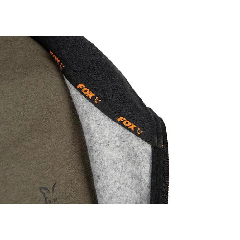 Sweat Homme Fox Collection Lw Hoody Black & Orange - Noir