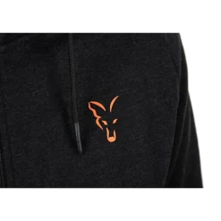 Sweat Homme Fox Collection Lw Hoody Black & Orange - Noir