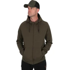 Sweat Homme Fox Collection Lw Hoody Green & Black - Vert