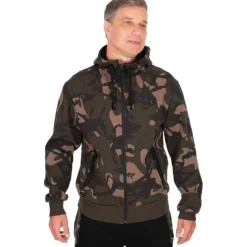 Sweat Homme Fox Full Zip Premium 310 Hoodie - Camo