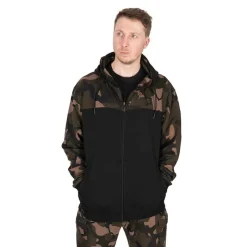 Fox Sweats & Polaires^Sweat Homme Lw Black/Camo Split Zip Hoody - Noir/Camo