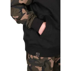 Fox Sweats & Polaires^Sweat Homme Lw Black/Camo Split Zip Hoody - Noir/Camo