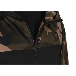 Fox Sweats & Polaires^Sweat Homme Lw Black/Camo Split Zip Hoody - Noir/Camo