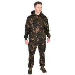 Sweat Homme Fox Lw Khaki/Camo Split Zip Hoody - Camo