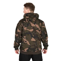 Sweat Homme Fox Lw Khaki/Camo Split Zip Hoody - Camo