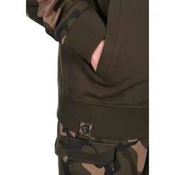 Sweat Homme Fox Lw Khaki/Camo Split Zip Hoody - Kaki/Camo