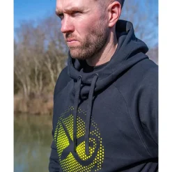 Sweat Homme Fox Matrix Large Fade Logo Hoody - Noir