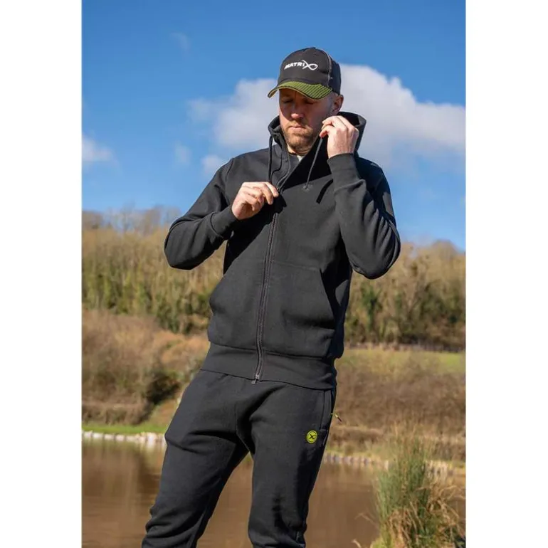 Sweat Homme Fox Matrix Stealth Zipped Hoody - Noir