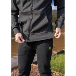 Sweat Homme Fox Matrix Zipped Hoody - Noir