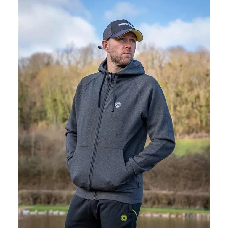 Sweat Homme Fox Matrix Zipped Hoody - Noir