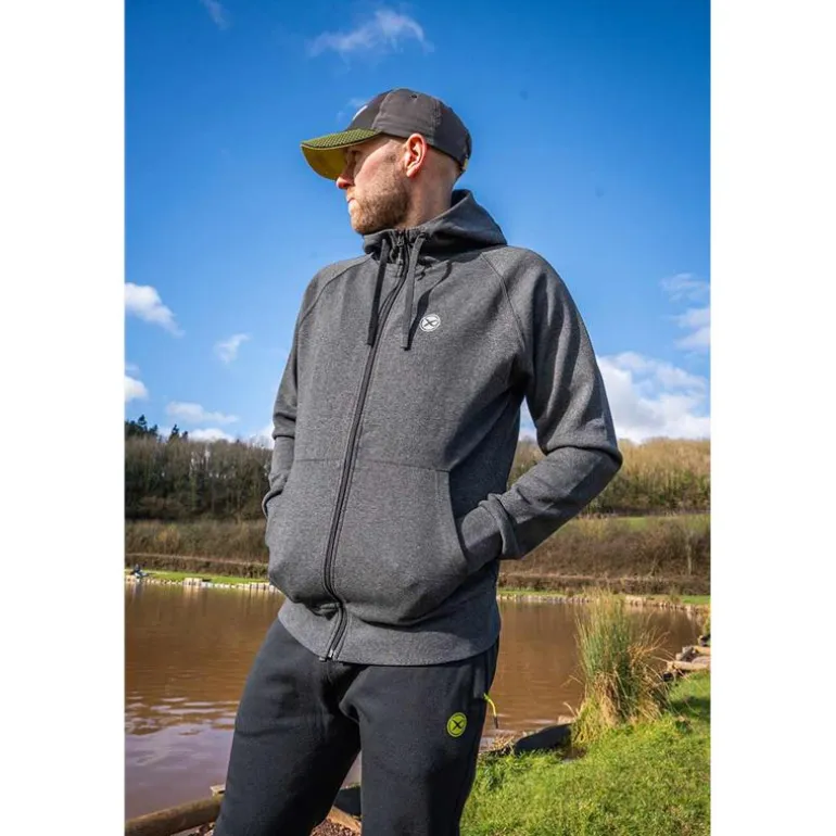 Sweat Homme Fox Matrix Zipped Hoody - Noir