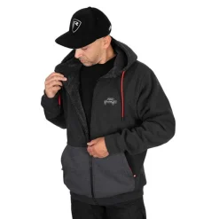Sweat Homme Fox Rage Reversible Sherpa Hoody - Noir